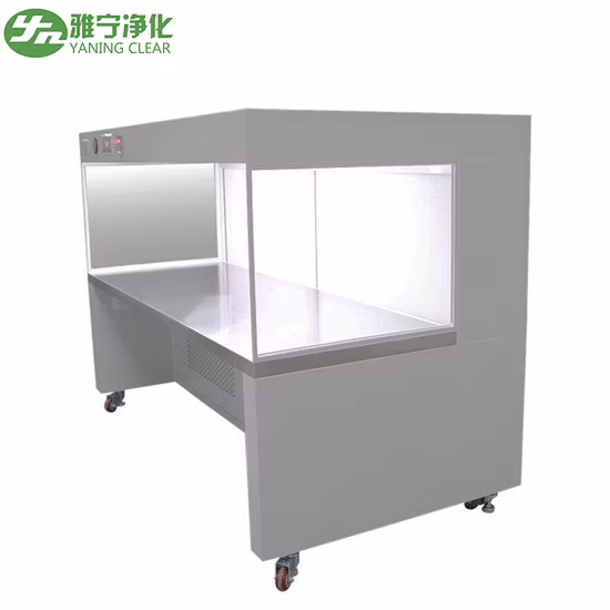 Yaning Custom Made Adjustable Air Volume Medical Modular Clean Room Laminar Flow Hood Cabinet Clean Bench