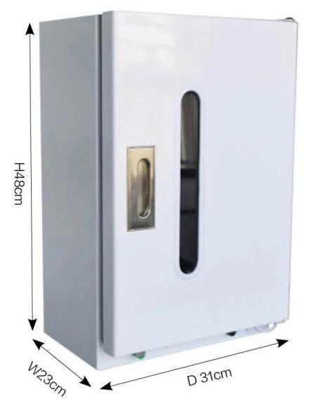 Dental UV Disinfection Cabinet with Timing Single Stainless Steel Tray