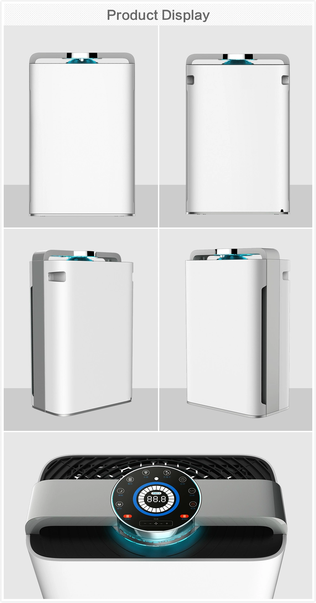 Hot Small Home Clean Room Air Filter UVC Air Purifier Sterilize 2021