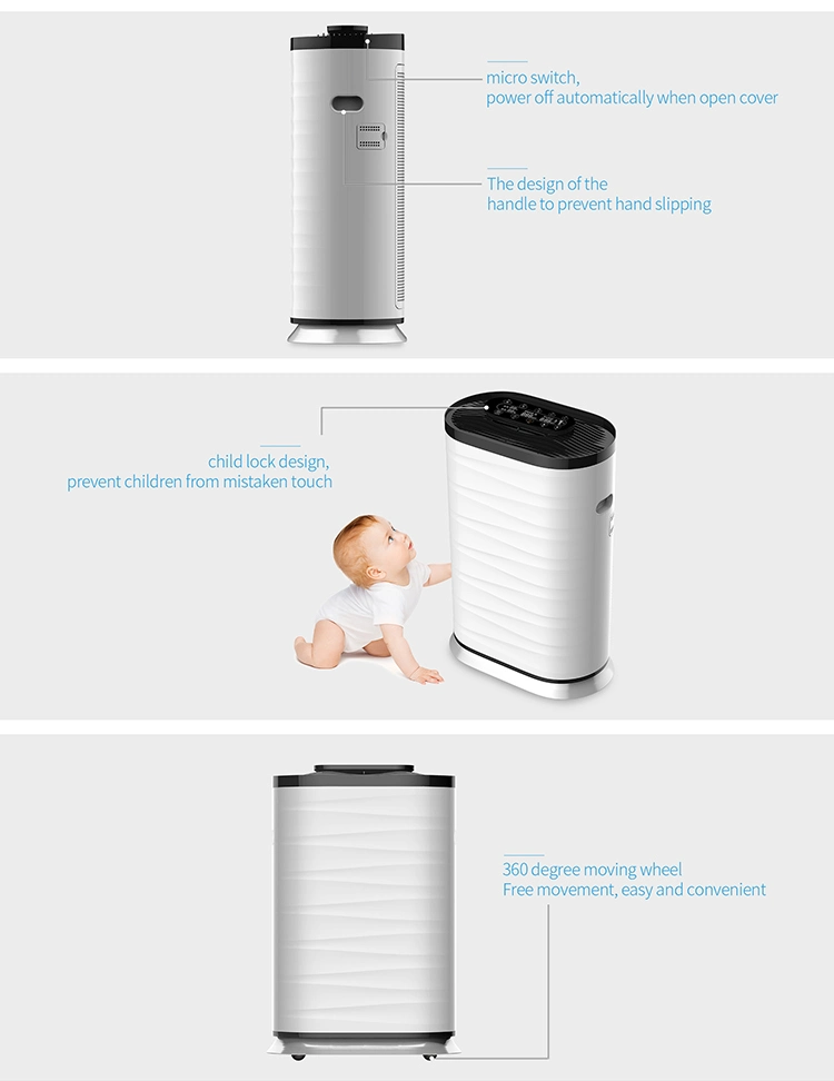 Medical Air Sterilizer with HEPA Filter Plasma Air Purifiers