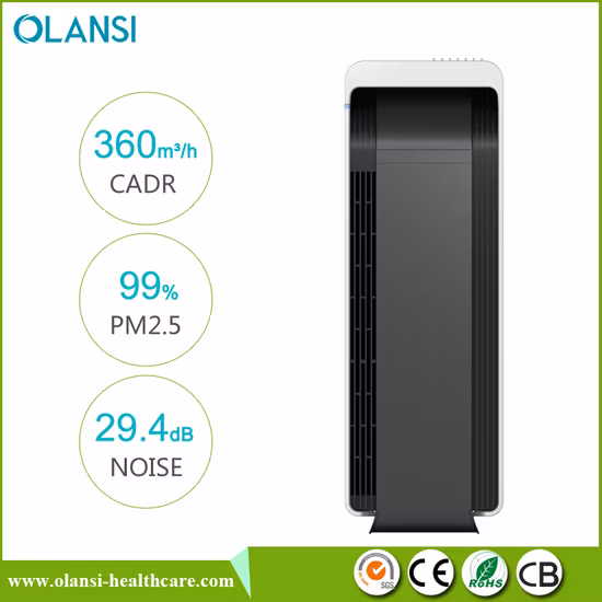 Wholesale/OEM UV Lamp Air Purifier Ozone Generator True Home HEPA Desktop Air Purifier and Office Smoke (pm2.5) Air Purifier