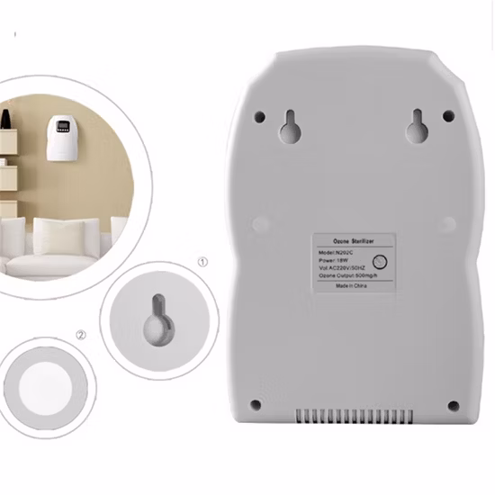 DC12V 500mg/H Air Water Purifier Portable Ozone Generator with Vegetable Washer